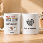 Mugs - Bite The Butt Personalized QR Mug - Custom Name