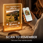 Forever Loved, Never Forgotten - Personalized Pet Memorial Night Light1